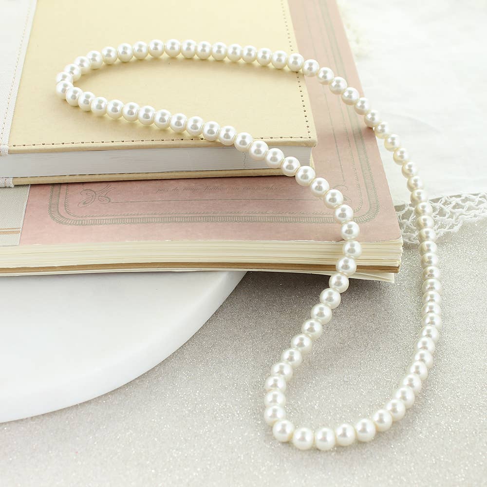 Seasons Jewelry - Wholesale Beaded/Pearl Necklace - Pearl Stretch Necklace1