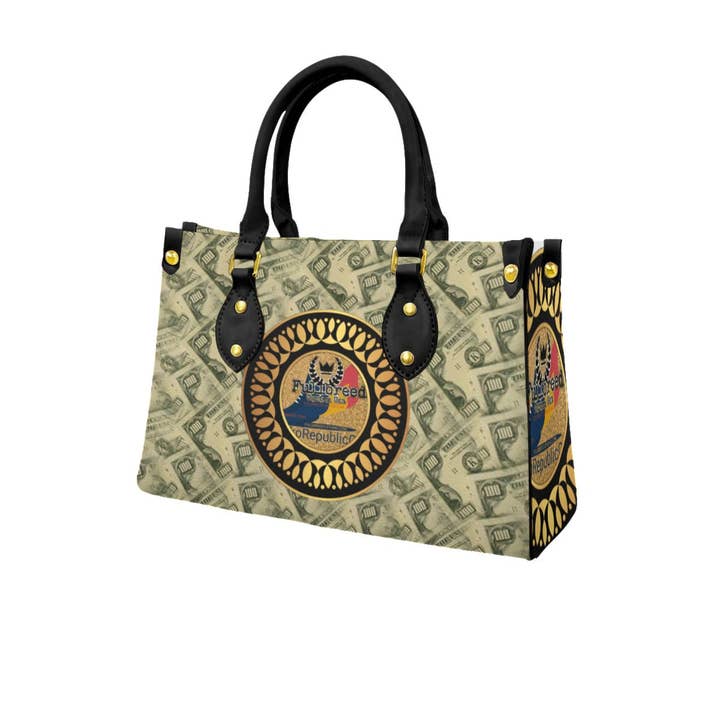 Women's Tote Bag With Black Handle for wholesale by fullbreedcustom