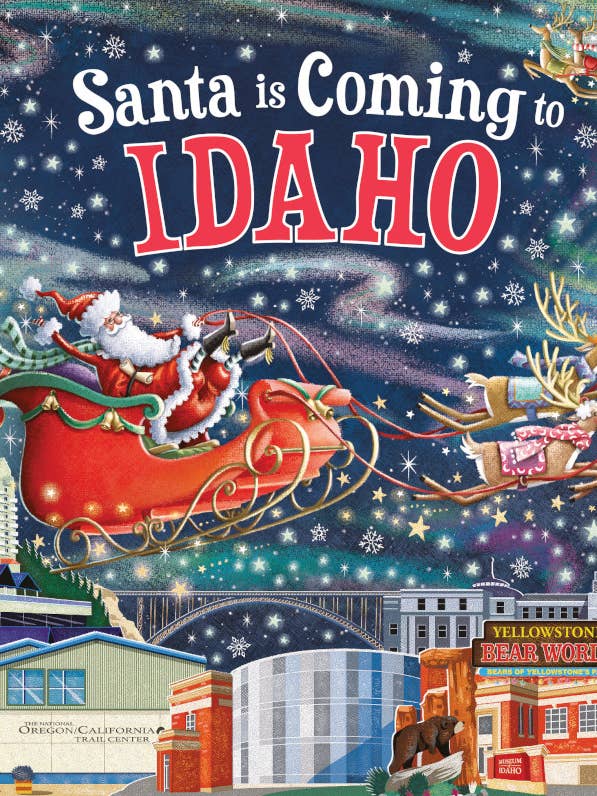 Santa Is Coming to Idaho for wholesale by Sourcebooks