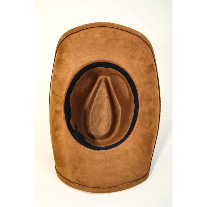 Anarchy Street – wholesale Cowboy Hat – Women’s – Medallion Disc Strap Western Cowboy Hat