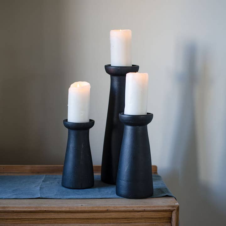 Irthing Terracotta Candleholder Bundle for wholesale by Arthur Cameron