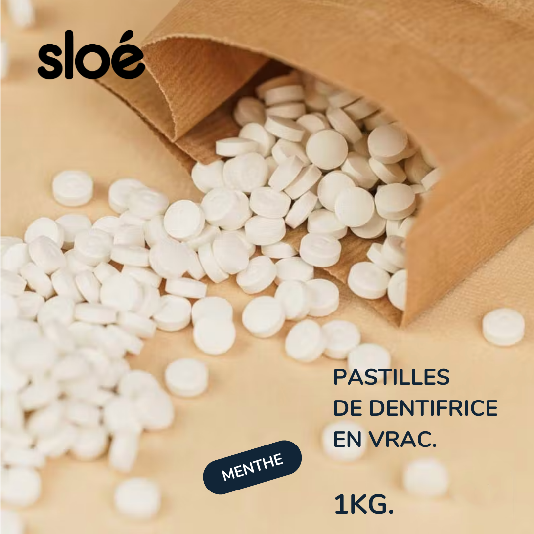 Sloé - Wholesale Toothpaste - Pastilles de dentifrice En Vrac2