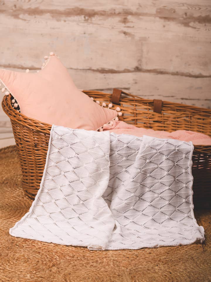 Cotton Feather Blanket for wholesale by La Manufacture de Layette