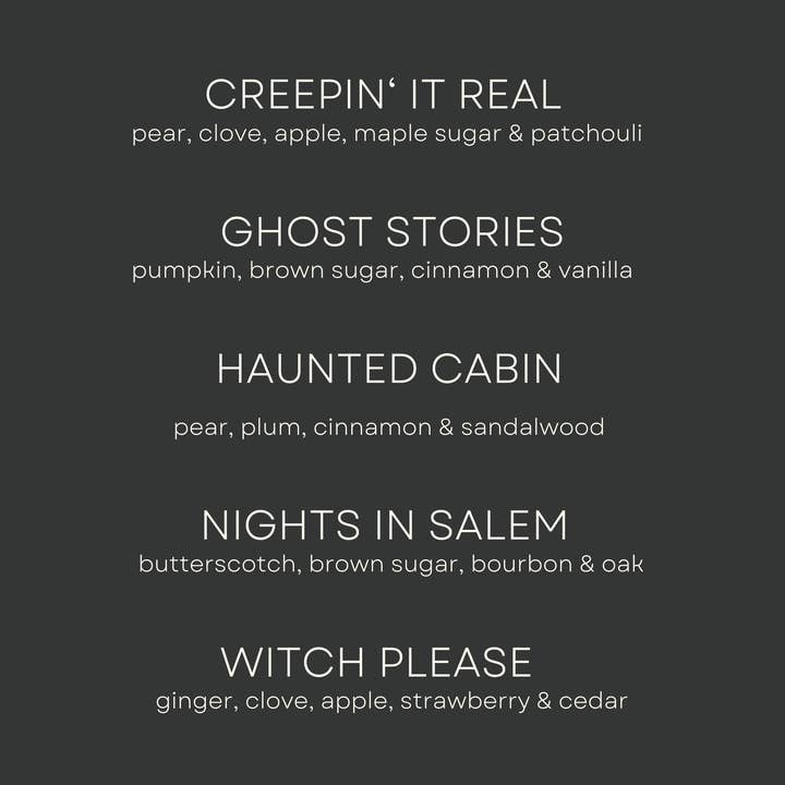 Candle Cabana - Wholesale Jar/Filled Candle - 17 OZ The Graveyard Candle - Natural Soy + Fall Candles
