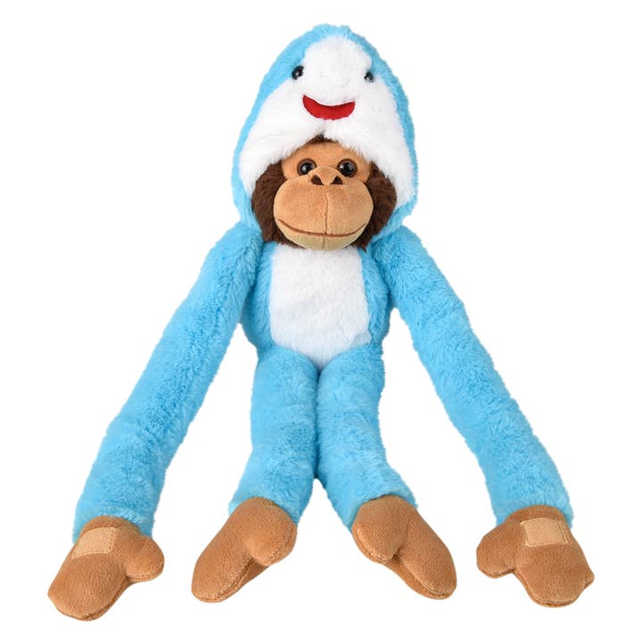 The Toy Network - Wholesale Stuffed/Plush Toy - Kids & Baby - (T) 27.5" DRESSED SHARK HANGING MONKEY2