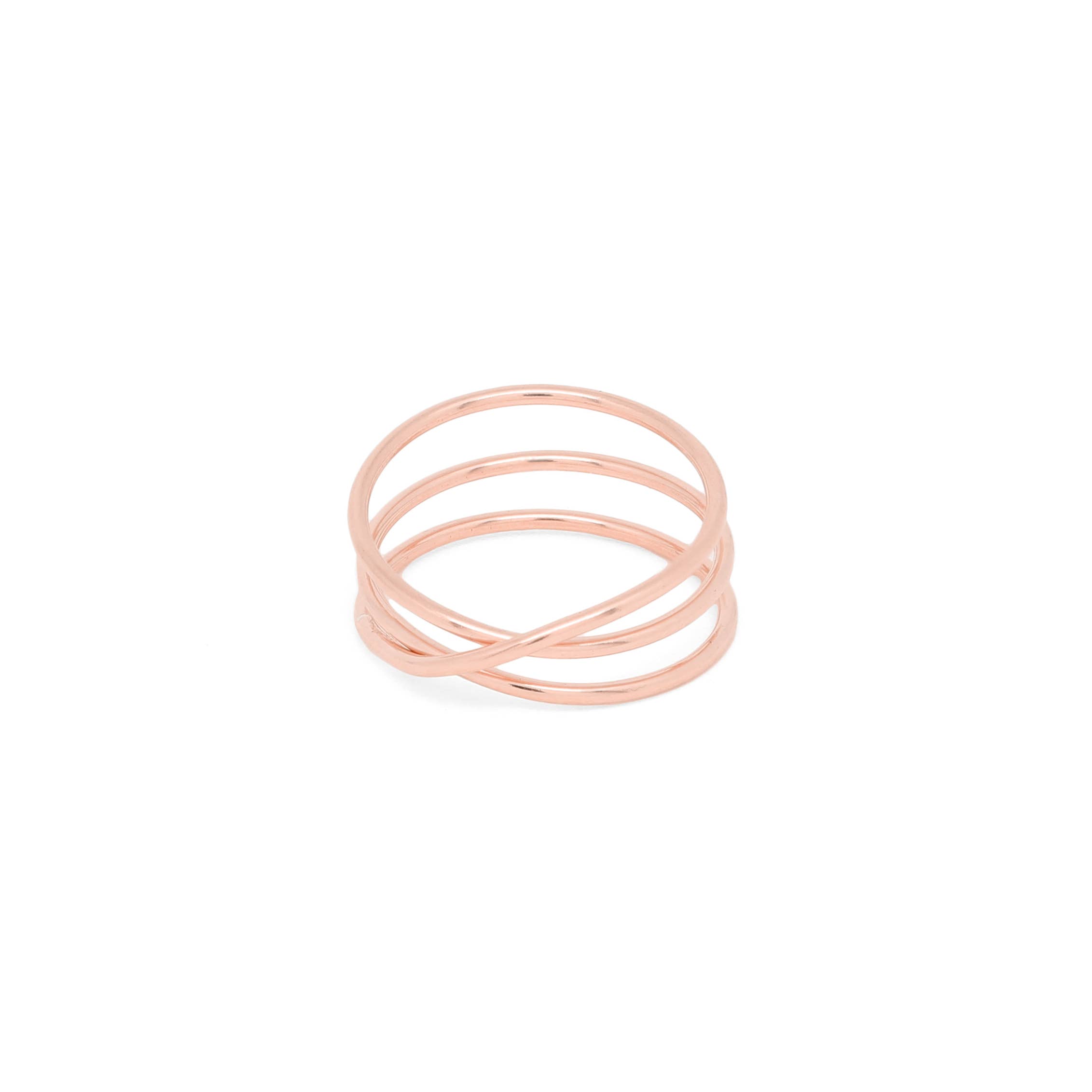 Agapantha Jewelry - Wholesale Band/Stacked Ring - Osmara Infinity Ring2