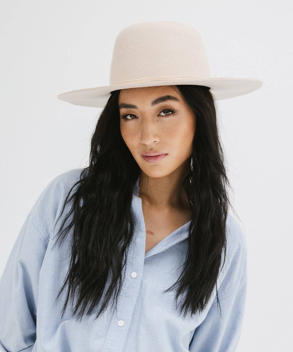 Gigi Pip - Wholesale Fedora - Women's - Rue Open Crown3
