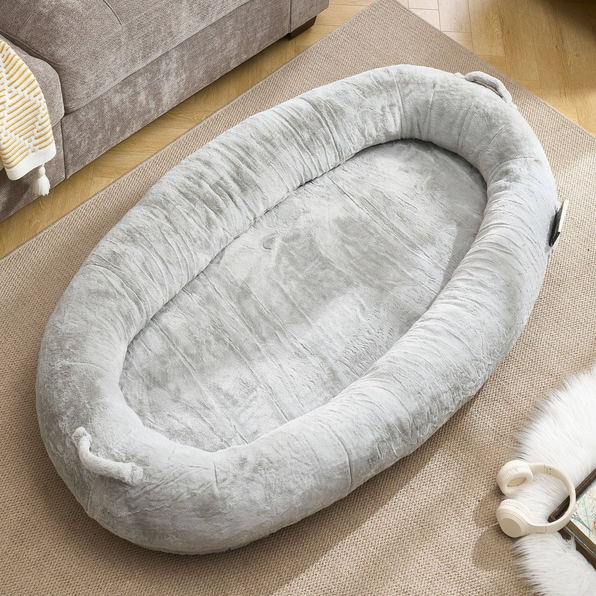 HOMYCASA DESIGN INC - Wholesale Pet Bed - Cat/Dog - Extra Large Memory Foam Human Size Dog Bed Storage10