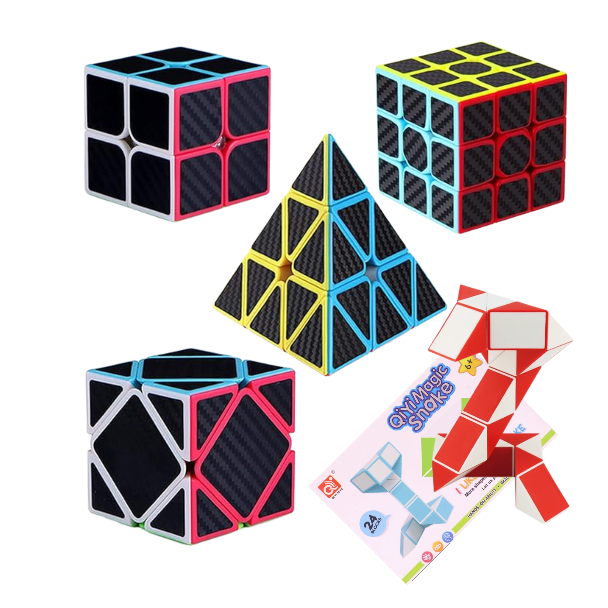 K & S WHOLESALE INC - Vente Puzzle – enfant - Boîte Magic Cube en cinq pièces 12 CT avec étui1