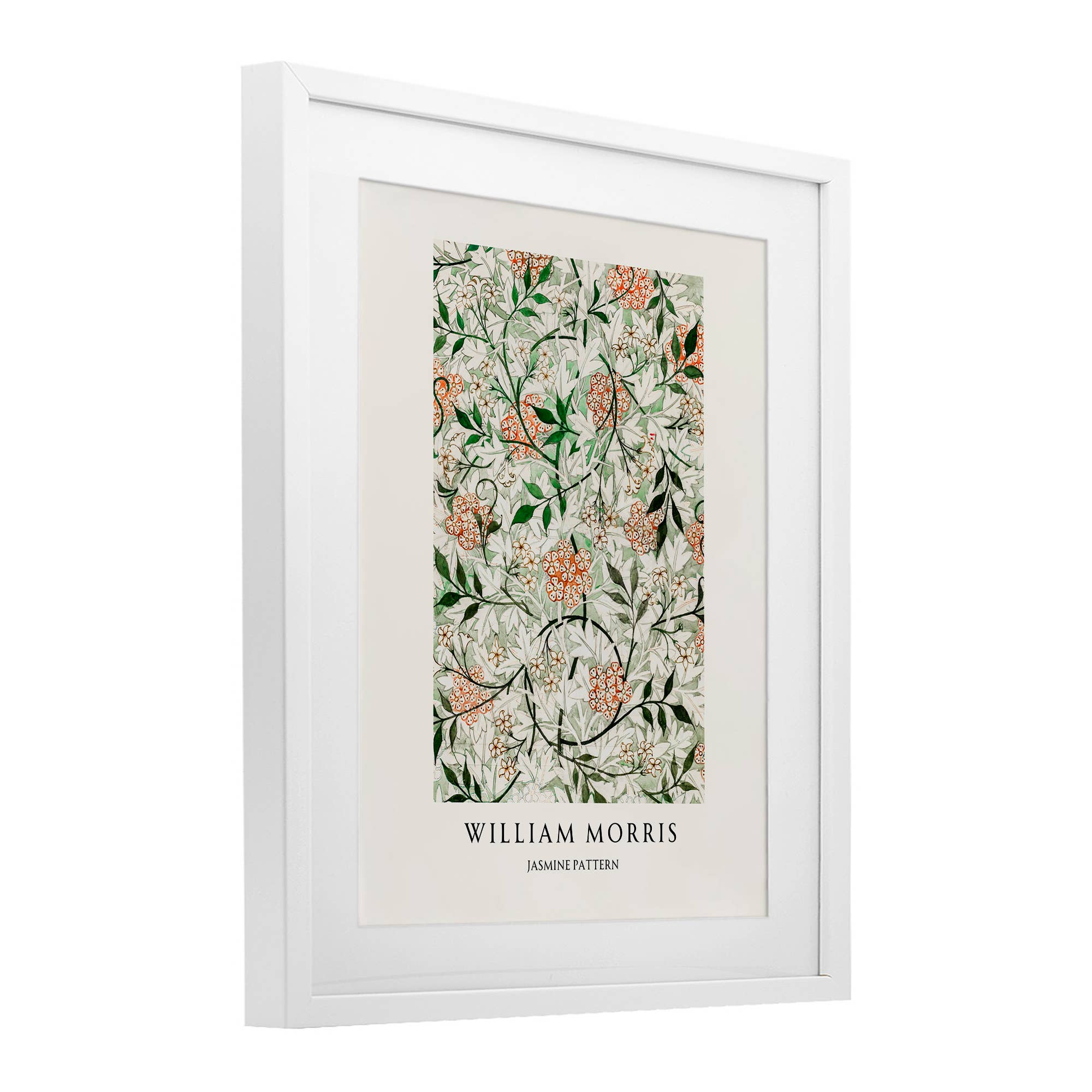 Stupell Industries - Wholesale Wall Sign - William Morris Jasmine Pattern - Print Under Glass Wall Art10