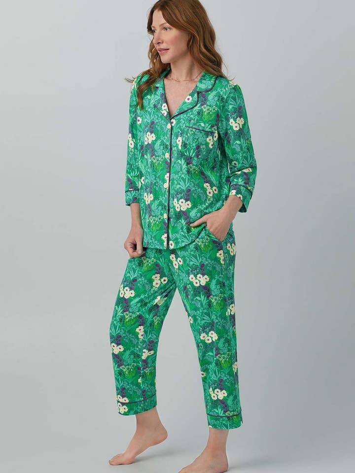 NINEXIS - Wholesale Lounge Set - Women's - CWSPJ0109_LARGE SIZE PRINTED LONG SLEEVE TROUSERS HOME WEAR