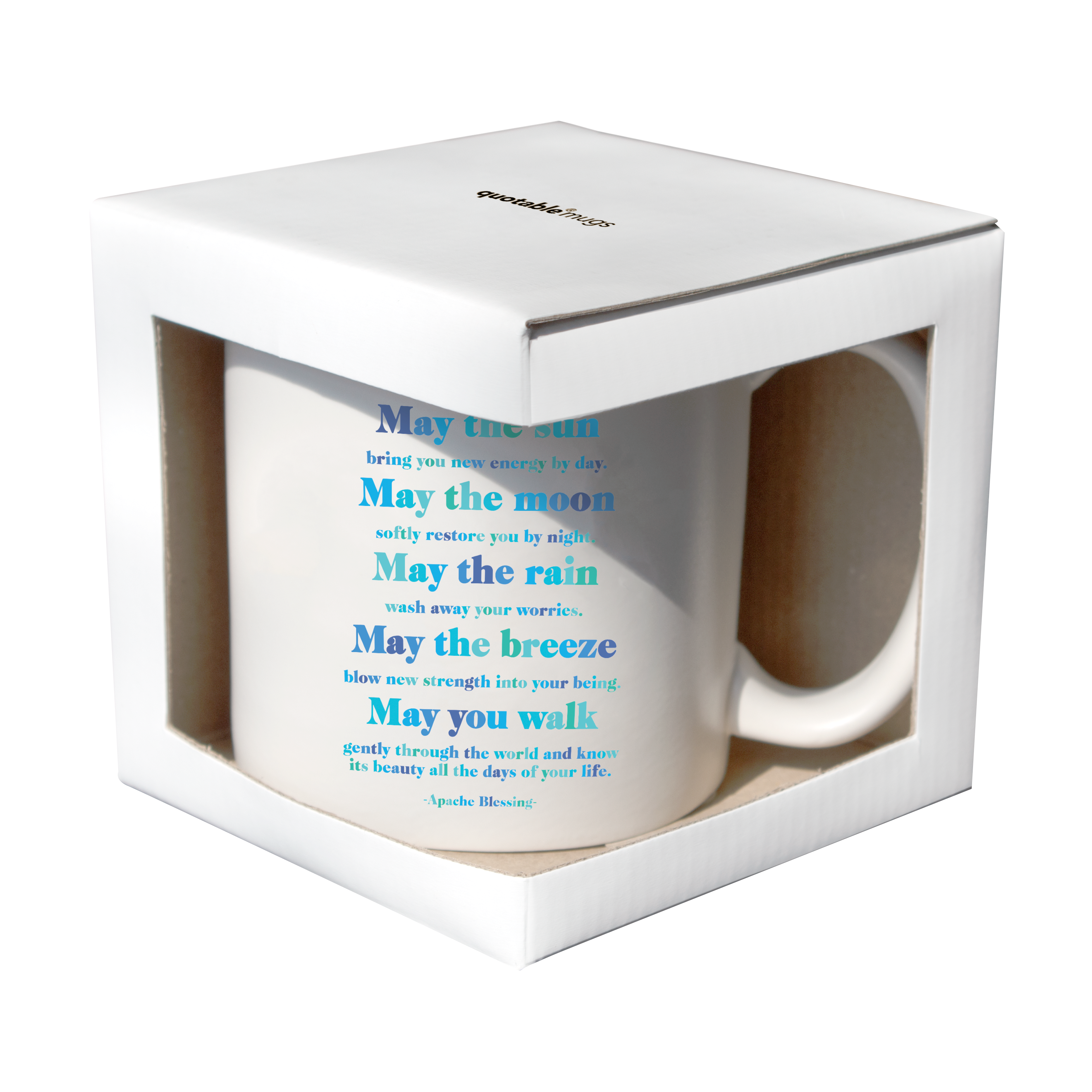 Quotable - Wholesale Coffee Mug - Mugs - GD137- May The Sun (Apache Blessing)1