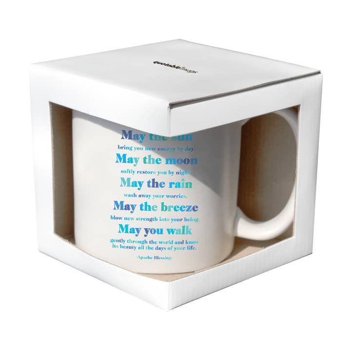 Quotable - Wholesale Coffee Mug - Mugs - GD137- May The Sun (Apache Blessing)1