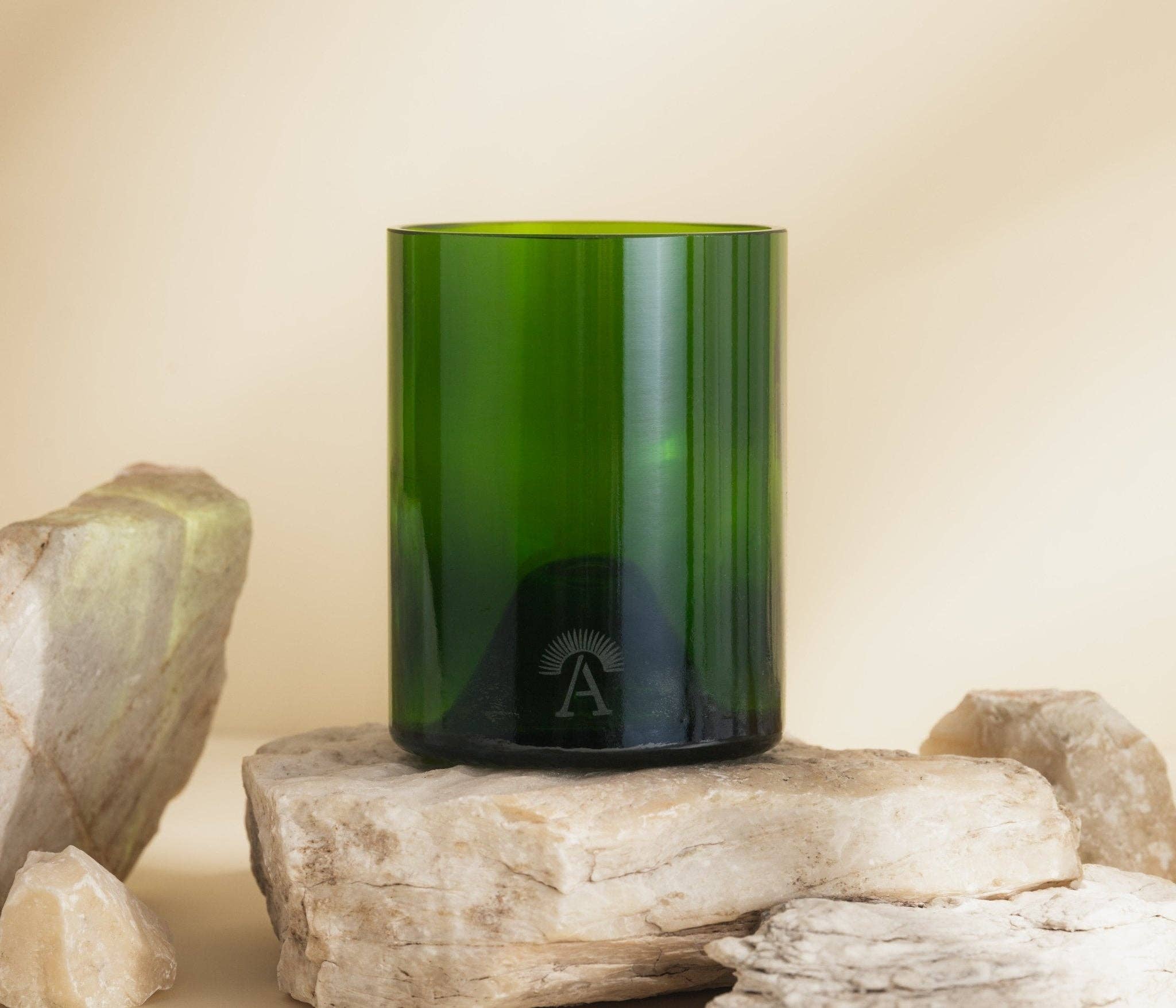 Amarzo – Engroshandel Drikkeglas/kop – Sæt med farvede eller sorte genbrugsglas i glas med blank overflade8