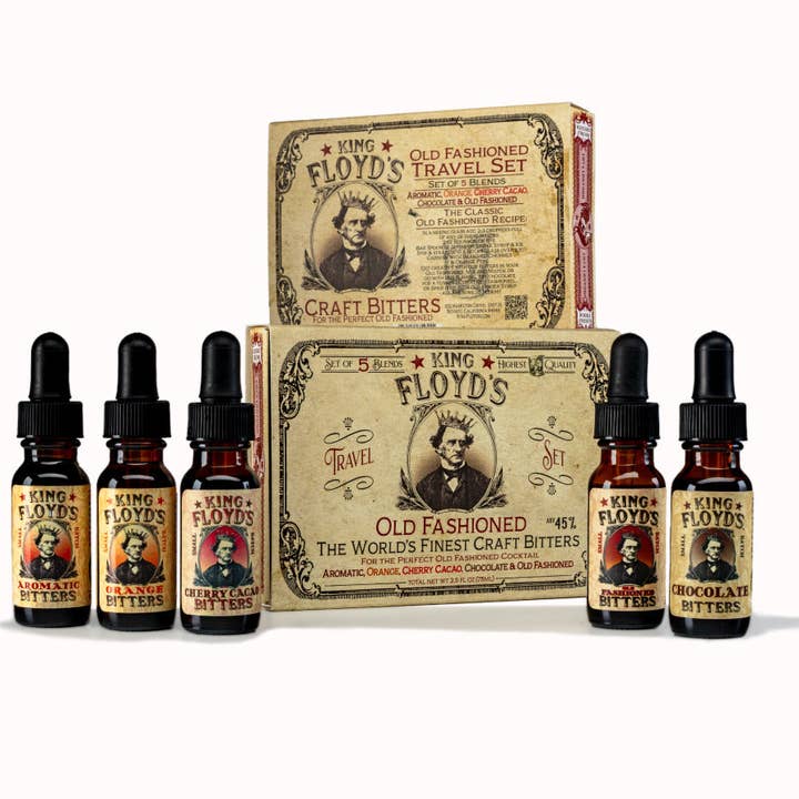 King Floyd’s - Wholesale Bitters - KING FLOYD'S Craft Bitters Old Fashioned Travel Set1