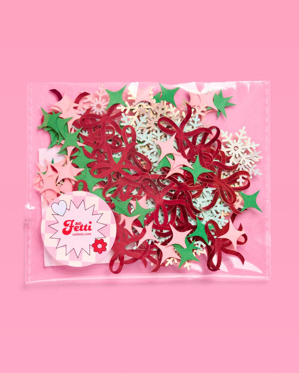 xo, Fetti - Wholesale Confetti - Merry Mix Confetti - 200 pc confetti, christmas decor xmas christmas holiday 4