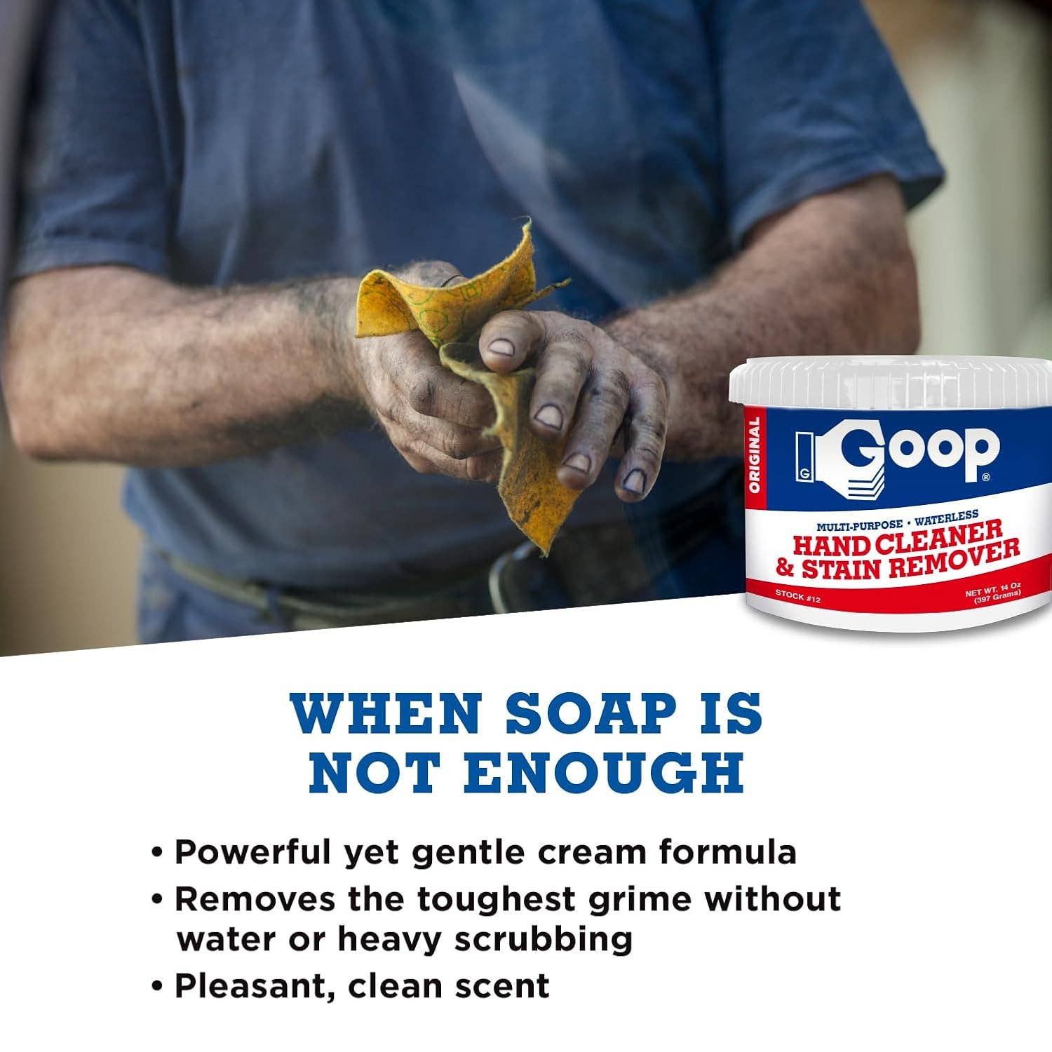 Innovarix - Wholesale Hand Cream/Lotion - Multi-Purpose Waterless Hand Cleaner & Stain Remover - 14 Oz1