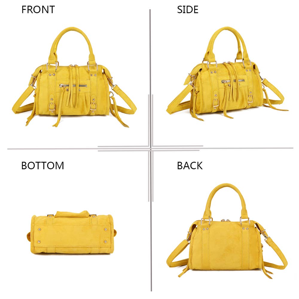 Gallantry - Venta al por mayor Bolso con correa - Mujer - Skyla Pequeño Ante Dorado26