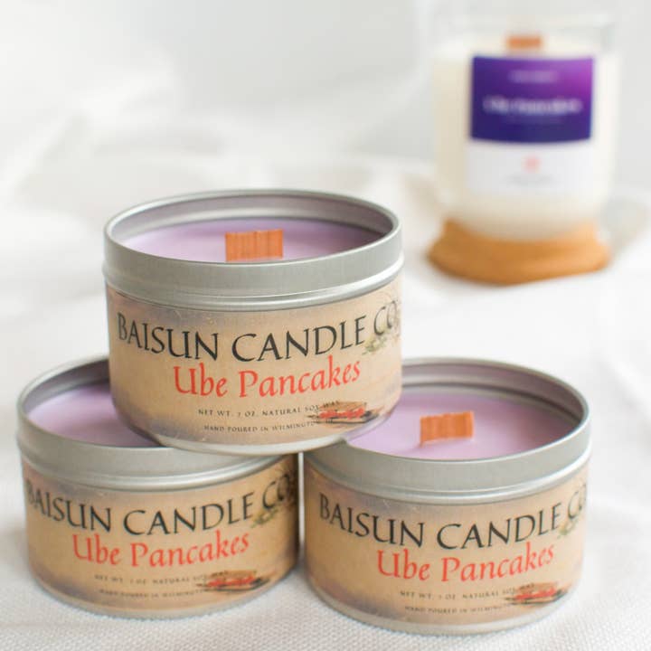 Ube Pancakes- Scented Candle for wholesale by Baisun Candle Co.