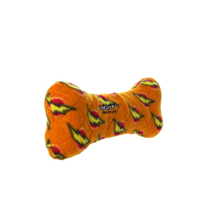 Tuffy Dog Toys - VIP Products – wholesale Pet squeaky toy – Dog – Mighty Bone - Orange, Durable, Squeaky Dog Toy, No Stuffing1