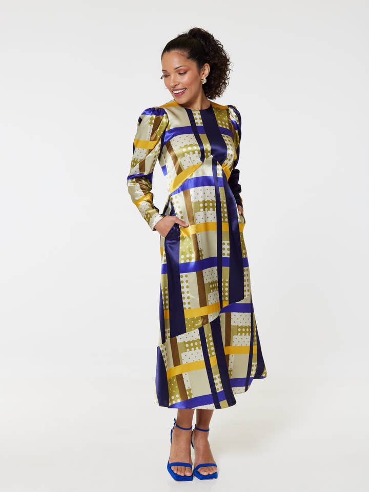 Closet London A-Line Dress D9669 for wholesale by Closet London