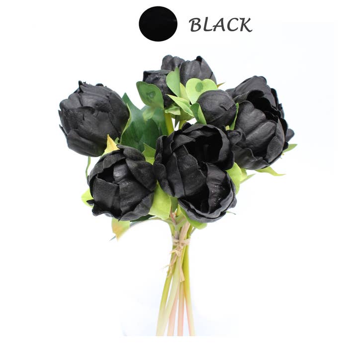 Angel Isabella - Wholesale Artificial Flowers - Case Packed Value-10 Bundles Real Touch Faux Peony bundle8