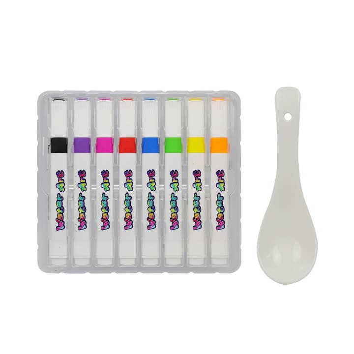 Stream Machine - Wholesale Markers - Kids & Baby - Water Art Magical Water Makers 8 pack with a Ceramic Spoon
