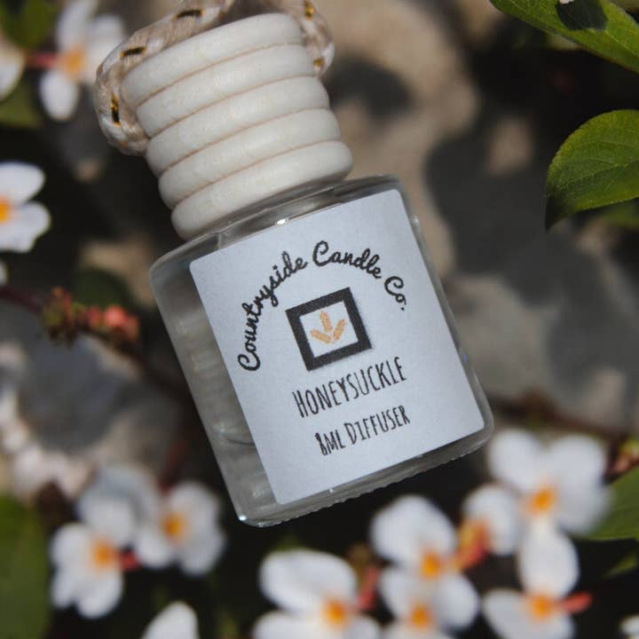 8ml Honeysuckle Car diffuser for wholesale by Countryside Candle Co