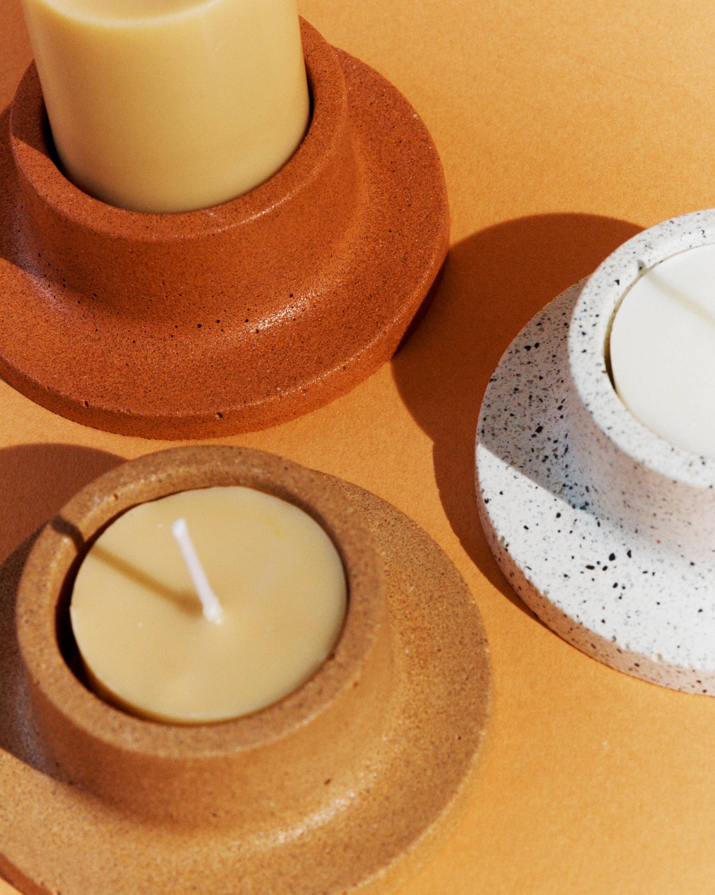 Objet Sauvage - Wholesale Candle Holder - Bougeoir 'Toulouges' en brique5