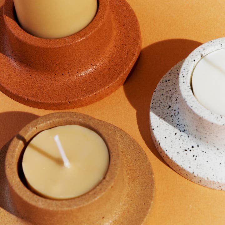 Objet Sauvage – Großhandel Kerzenhalter – Kerzenhalter 'Toulouges' aus Ziegel5