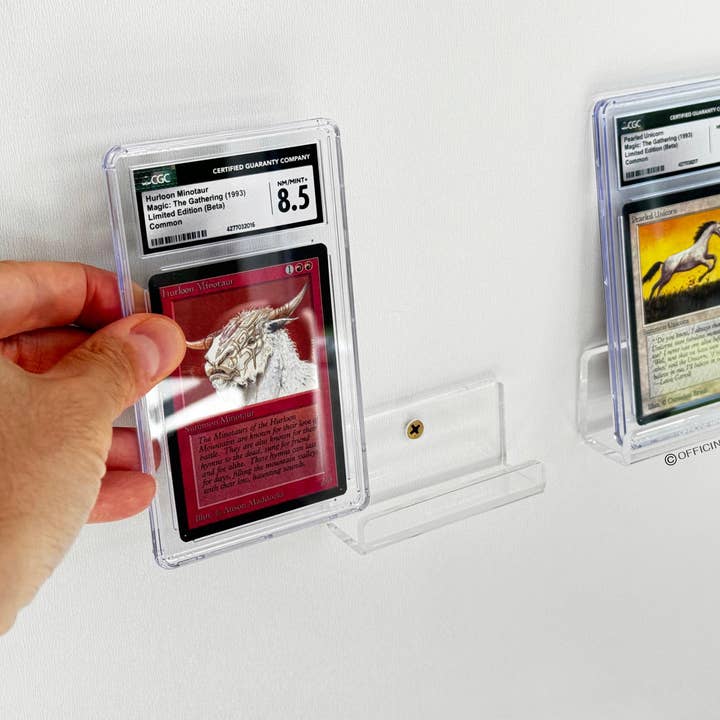 Trading Card Wall Mount Display for wholesale by Officine Minimale