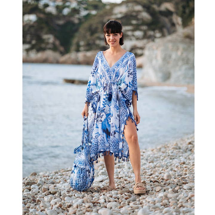 Isla Bonita Di SIGRIS Poncho Saint Barthélemy per la vendita all'ingrosso da parte di Isla Bonita By Sigris