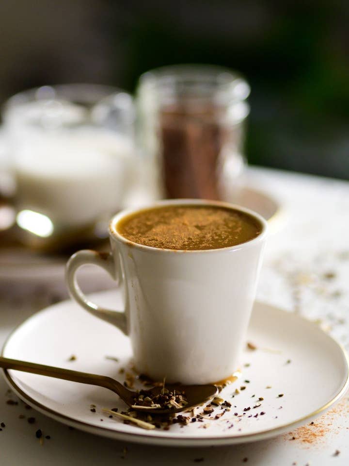 Cacao aux Herbes | Mélange Adaptogène de Chocolat à Boire Torréfié Foncé pour la vente par Botanica Teas