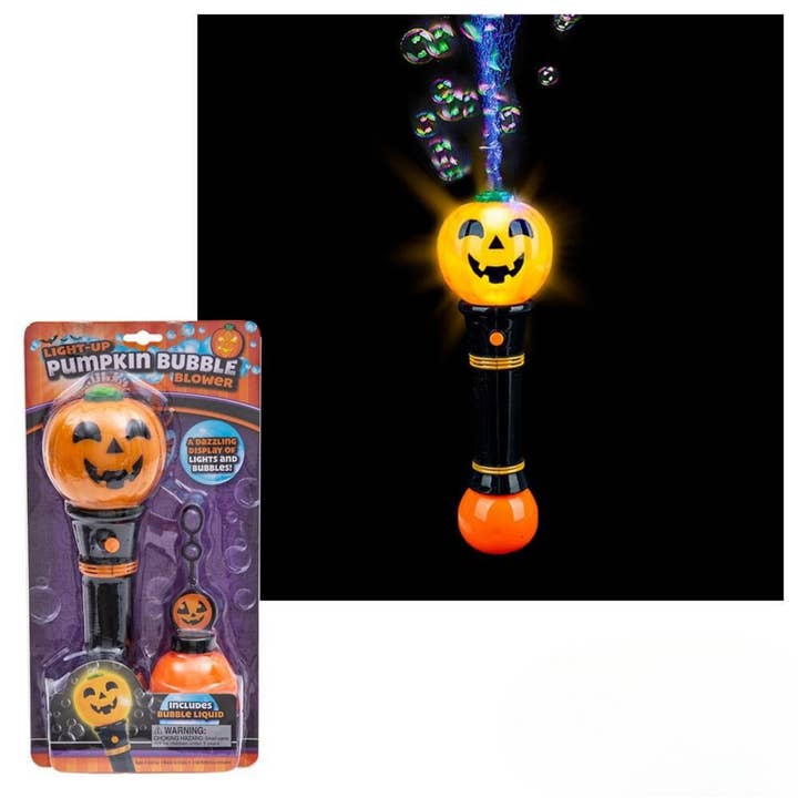 Halloween Light Up Bubble Blower Wand For Kids and other Purchase Wholesale bubble blower. Free Returns & Net 60 Terms on Faire trending on Faire.
