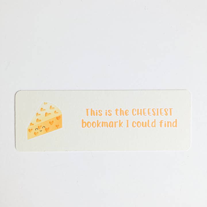 Join The Creative Side - Wholesale Bookmark - Cheese Bookmark, Funny Bookmark, Food Stationery, Pun Quotes