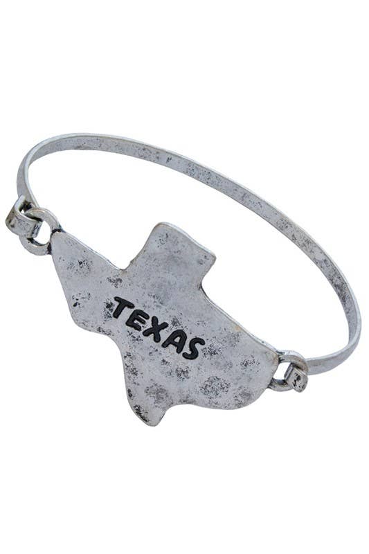 Suzie Q USA - Wholesale Bangle Bracelet - "Texas" Metal Bracelet1