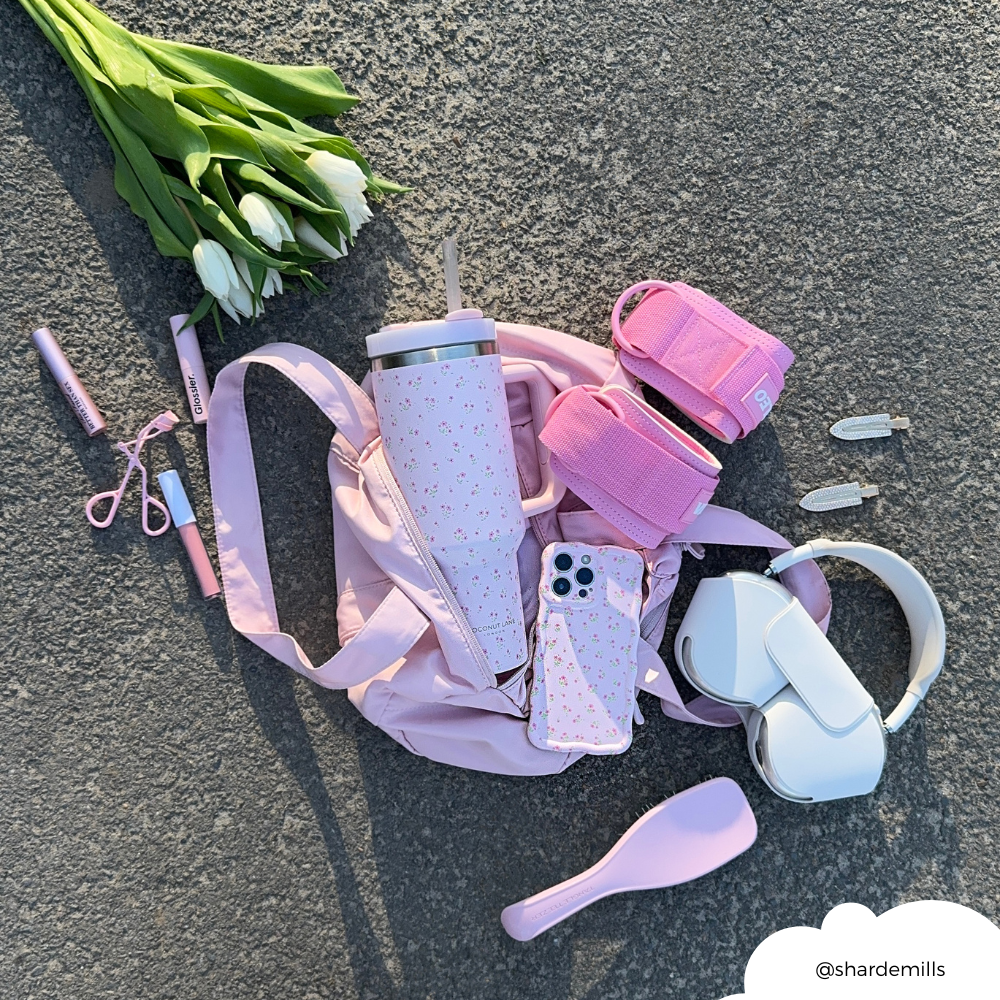 Coconut Lane - Wholesale Phone Case - Women's - Wavy Phone Case - Ditsy Floral Pink9