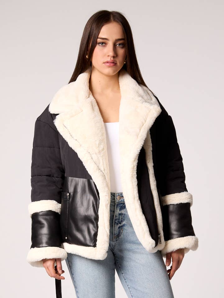 Baby Its Cold Wrap Puffer for wholesale by Blue Revival