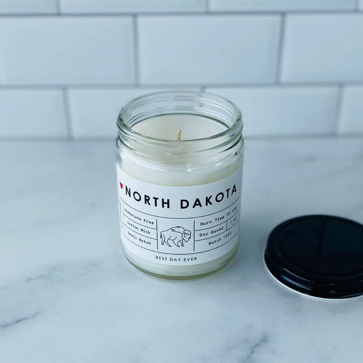 Rambling Caravan - Wholesale Jar/Filled Candle - North Dakota Candle1