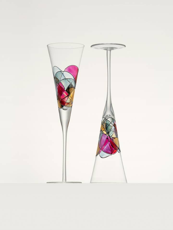 Flûte à champagne 7,5 oz - Sagrada Familia pour la vente par A2 New Life