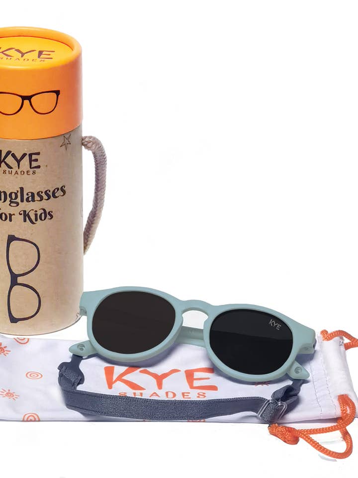 Infant Polarized Sunglasses | Ages 0-12 months | Baby Blue for wholesale by Kye Shades