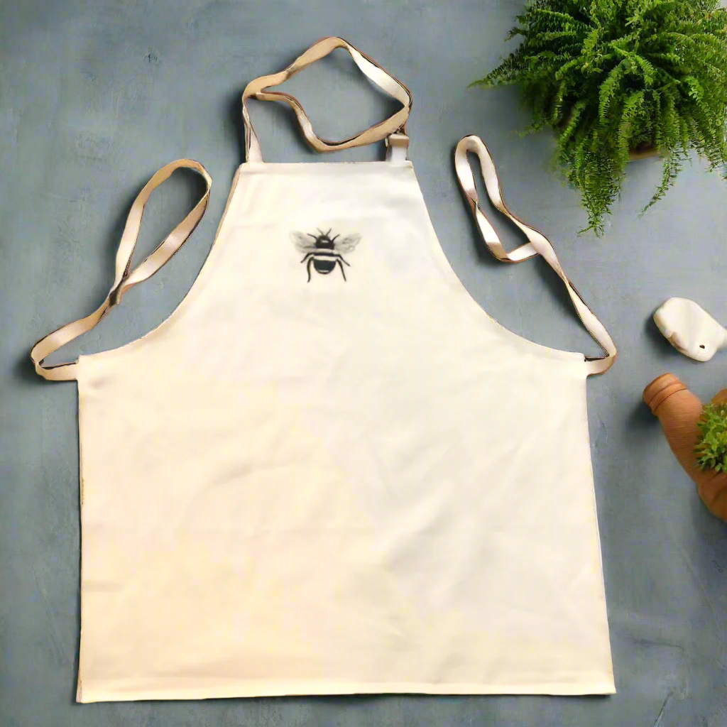 Pollen Sisters - Wholesale Apron - Bee Apron Natural1