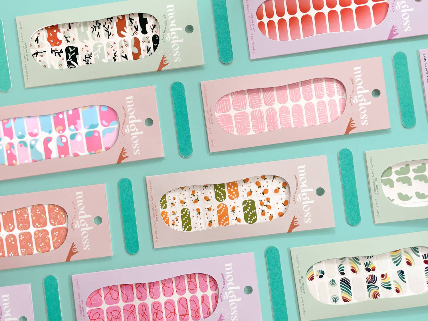 Modgloss – Großhandel Nailart/Nagelsticker – Solides Nagelwickel-Set „You had Me at Merlot“2