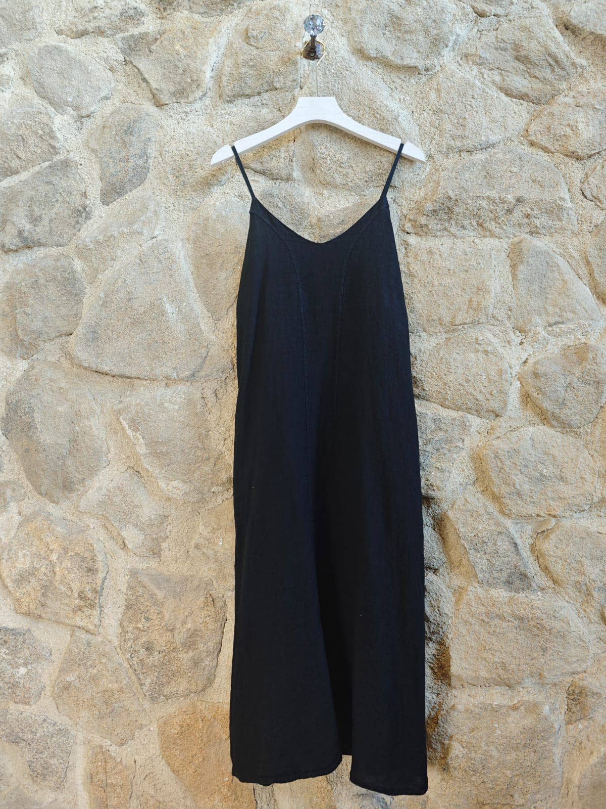 Linen & More - Vendita all'ingrosso Vestito - Donna - Vestito con spalline sottili in lino 100%6