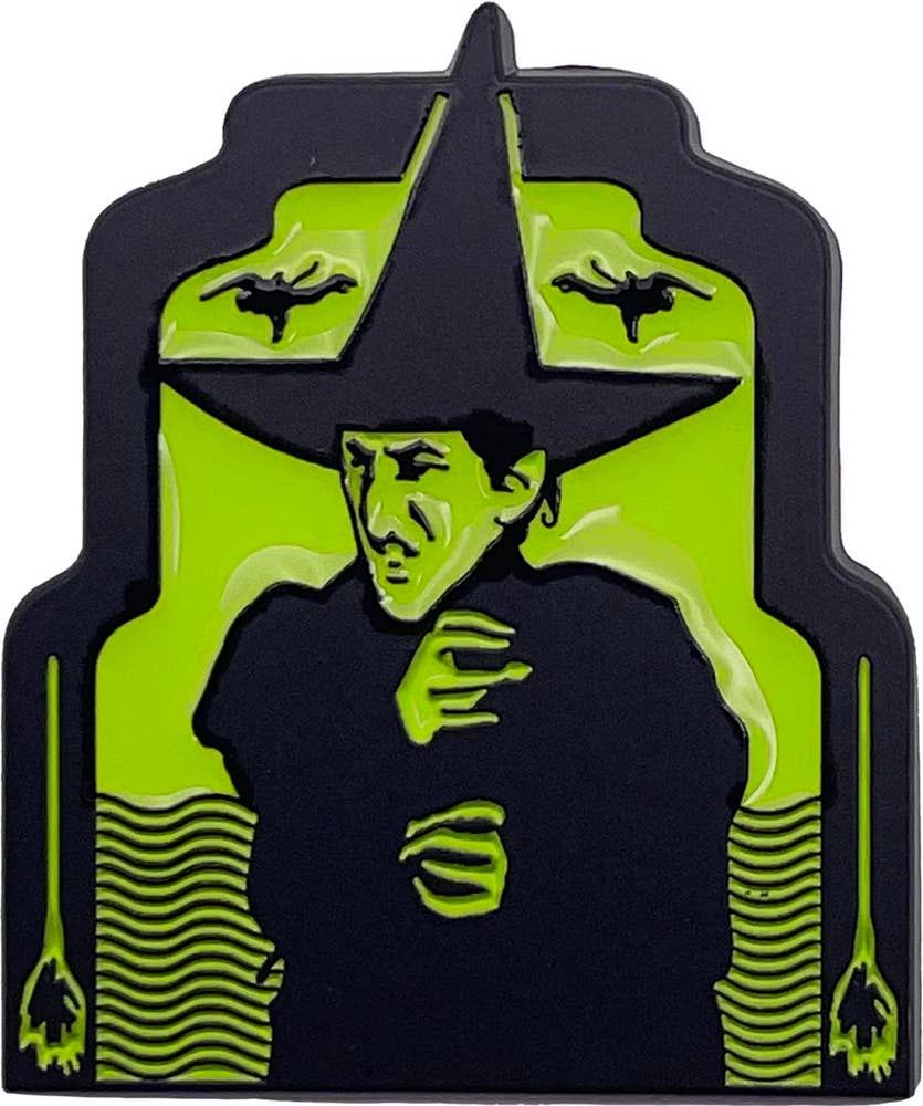 Square Deal Recordings & Supplies - Wholesale Lapel Pin/Button - Enamel Pin - The Wizard Of Oz - Wicked Witch Of The West1