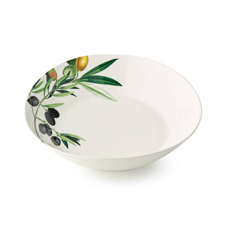 Certified International - Wholesale Serve Bowl - Oliva Pasta Bowl 13in x 3in Pairs with Verde3