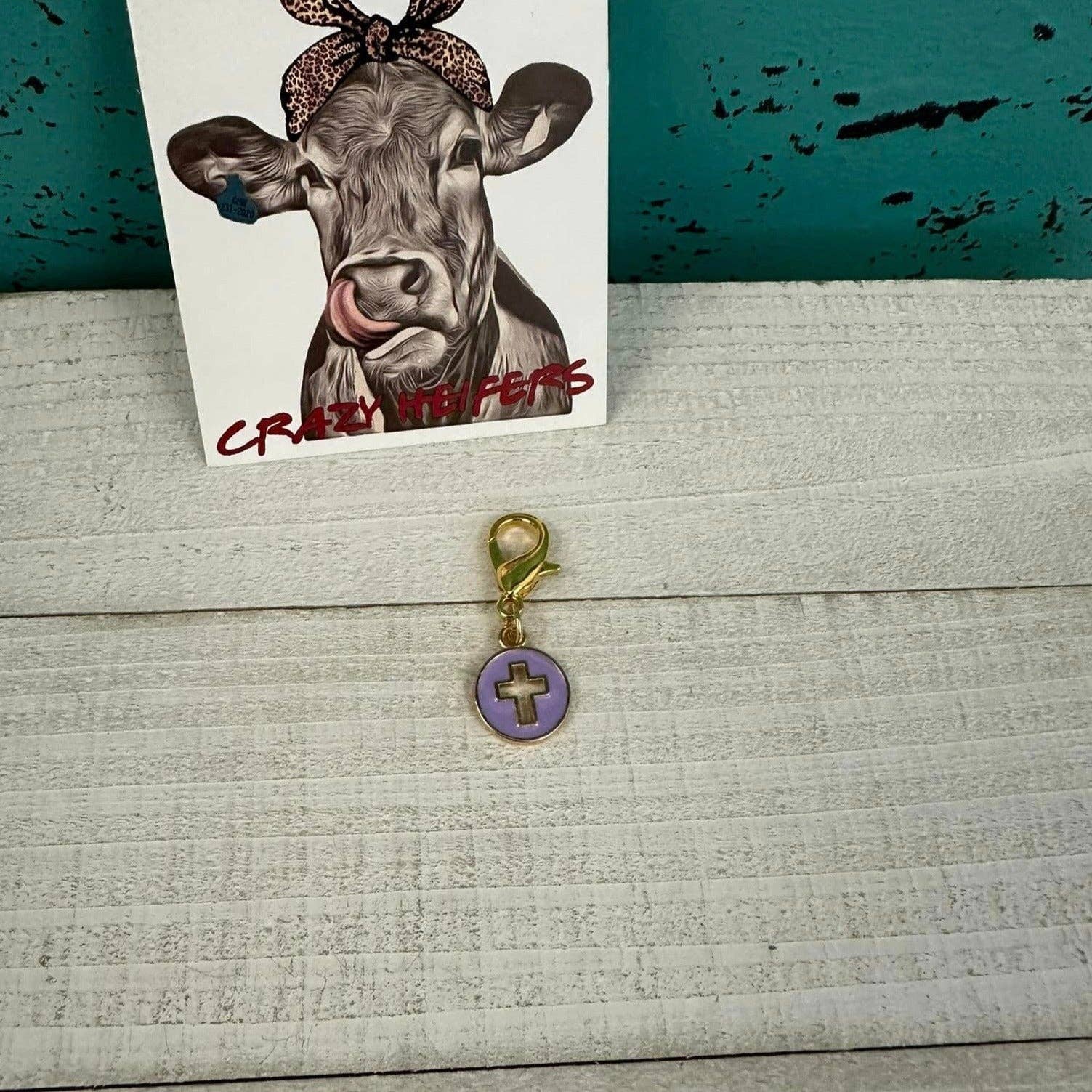Crazy Heifers Wholesale - Wholesale Individual Charm/Pendant - Clip-on Charms Gold Tone V254