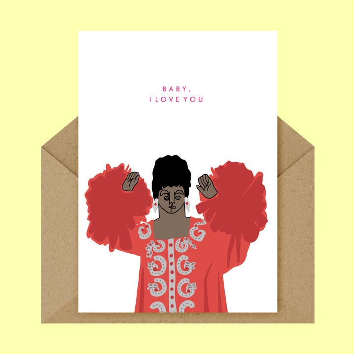 Baby, I Love You Card for wholesale by Siora