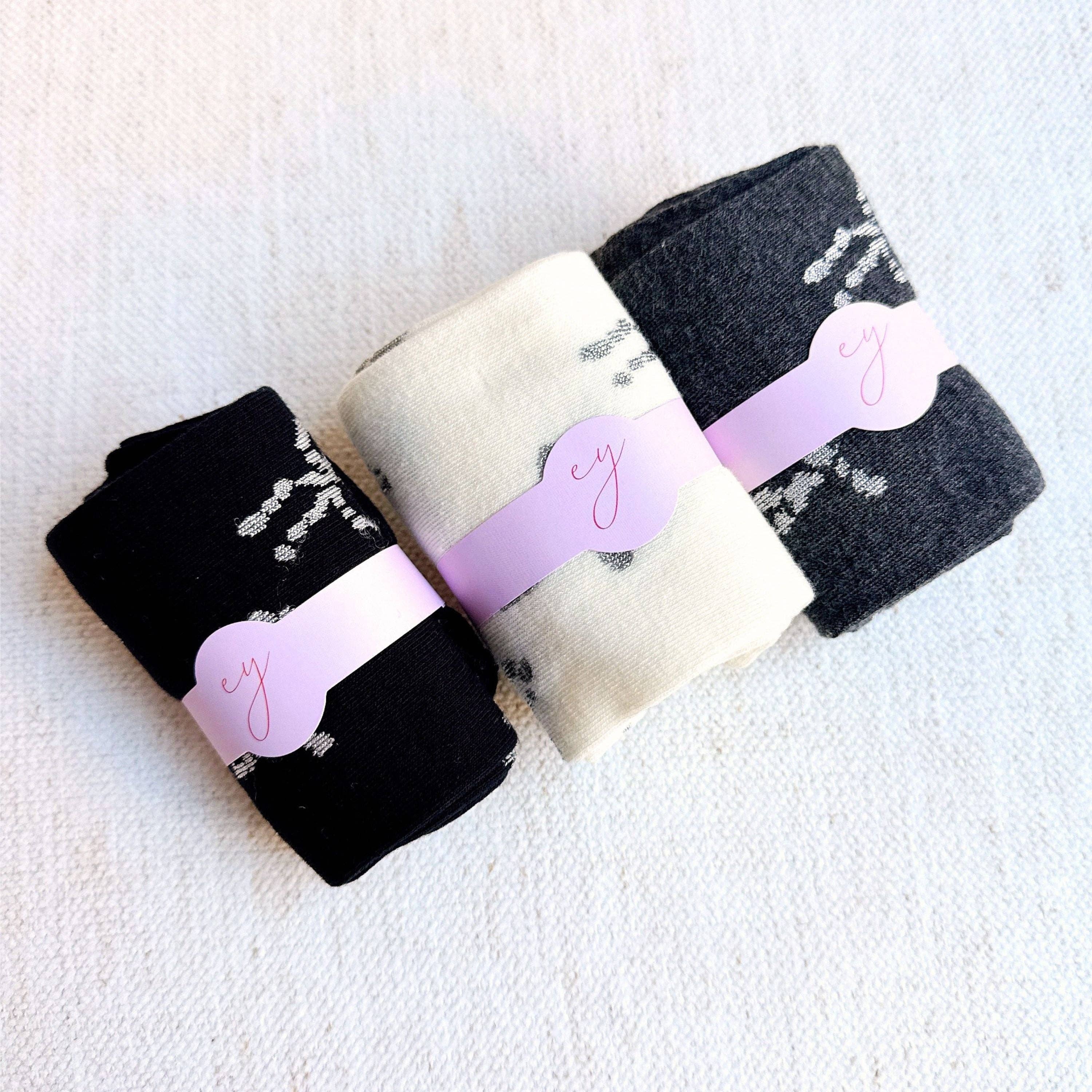 Ellison+Young - Wholesale Socks - Women's - Unique Mix Of Bows Socks Set Of 31