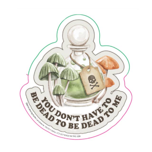 Splish Splash Your Opinion is Trash Die-Cut Sticker for wholesale by Kalan